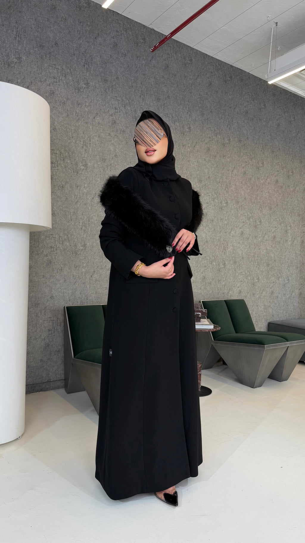 عباية 3 قطع